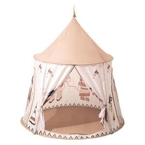 Children's Play Tent Indian Castle Style Fabric Indoor Toy House For 2-4 Years Unisex - Product Image 2
