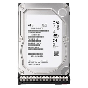 801888-B21 ฮาร์ดดิสก์ 4TB SATA 6G สำหรับธุรกิจที่สำคัญ ความเร็ว 7.2K LFF RW รองรับหลายผู้ผลิต ฮาร์ดดิสก์ภายในเซิร์ฟเวอร์สำหรับองค์กร - Product Image 1