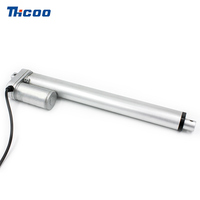 Actionneur linéaire rapide à aimant permanent 12V 24V, course de 1000 mm, vitesse de 20 mm/s, tube 500N pour fauteuil électrique, appareils électroménagers et ventilateurs SKW