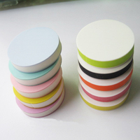Bloc de caoutchouc rond pour découpe de motifs, matériau artisanal DIY pour la fabrication de tampons en caoutchouc