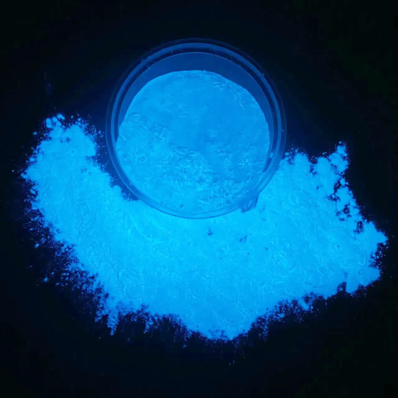 Polvo de aluminato de estroncio Luminóforo fluorescente de brillo nocturno en el pigmento oscuro para tinta, resina epoxi, caucho