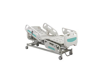 Горячая распродажа, Высококачественная недорогая 5-функциональная Электрическая Медицинская Кровать из металла для больниц - Product Image 3