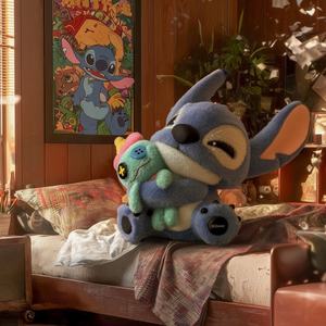 MINISO Lilo & Stitch Caja Sorpresa Furry Adventure Adornos Flocados de Peluche Largo Stitch Serie <span class=keywords><strong>Interestelar</strong></span> Decoración de Escritorio Regalos - Product Image 3