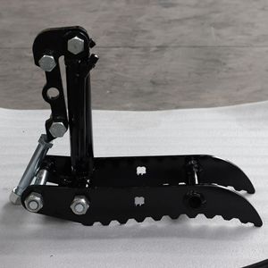 Attache grappin hydraulique pour mini-excavatrice avec composant de pompe central - Product Image 1