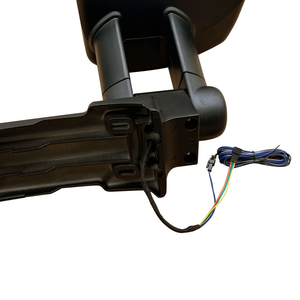 LANDCRUISER 70Series Manuel Noir LED Rétroviseur latéral de remorquage de haute qualité Neuf 1 an de garantie Convient aux modèles 75-79 - Product Image 4