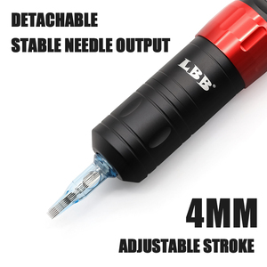Machine à tatouer <span class=keywords><strong>sans</strong></span> <span class=keywords><strong>fil</strong></span> LBB S20 Cartouches de maquillage permanent Stylo de tatouage Microblading Body Art <span class=keywords><strong>Pistolet</strong></span> de tatouage - Product Image 3