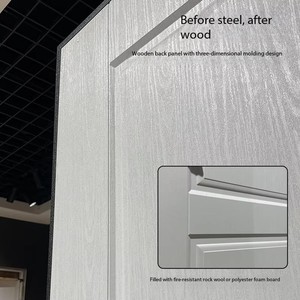 Puerta de madera moderna rusa/turca, puerta antirrobo, <span class=keywords><strong>entrada</strong></span> de estilo asiático <span class=keywords><strong>Central</strong></span>, apartamento de Hotel impermeable y antirrobo, Villa - Product Image 3