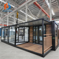 Maisons préfabriquées modulaires extensibles de 20 et 40 pieds avec salle de bain, conformes aux normes AS/NZS, type Tiny House ou Granny Flat