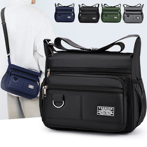 PLAYMAX Mens Fashion Crossbody Backpack Oxford Waterproof Durable High Quality Lightweight Multiple Pockets for Work Daily - Product Image 2
