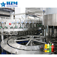 Máquina de Llenado de Bebidas Carbonatadas 2000BPH con Control PLC, Llenado Isóbarico Monobloque para Botellas PET de SUS304, Certificación CE ISO