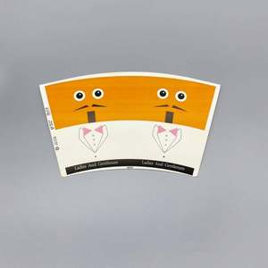 Vaso de Papel con Recubrimiento de PE, Diseño Personalizado, para Alimentos, Snacks, Ensaladas, Fideos, Café, Leche y Bebidas, con Impresión Offset a Doble Cara - Product Image 2