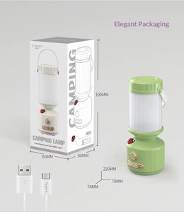 Luz de Camping, Lámparas de Camping, Luz Nocturna para Exteriores, Luz de Camping Portátil Recargable, Lámpara de Noche, Lámpara de Mano Creativa - Product Image 2