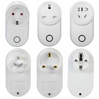 Interruptor Inteligente WIFI Directo de Fábrica, Enchufe EU/UK, Enchufe Inteligente para el Hogar, Automatización del Hogar, Diseño Plegable, 3000W, 50M