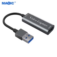 Carte de capture vidéo 4K USB3.0 Type C vers HDMI Carte de capture Full HD pour jeu vidéo en direct Carte de capture PS4/XBOX
