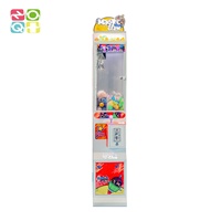 Machine à griffes magiques pour peluches, jeu d'arcade, mini machine à griffes, machine à grue, 1 pièce, certificat CE, anglais et chinois, 50KG