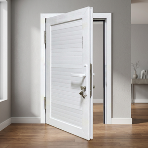 Porte à battant moderne en PVC Hoffen pour usage résidentiel et commercial, 81x205, insonorisée, étanche, isolation thermique pour hôpital, hôtel - Product Image 3