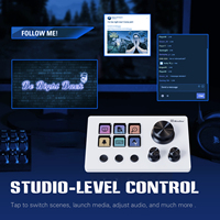 MiraBox N3, console de mixage audio, console de production et contrôleur de studio pour les créateurs de contenu, le streaming, compatible avec Mac et Windows