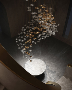 Lustre <span class=keywords><strong>en</strong></span> verre soufflé à la main <span class=keywords><strong>en</strong></span> forme <span class=keywords><strong>d</strong></span>'<span class=keywords><strong>oiseau</strong></span>, luminaire suspendu LED <span class=keywords><strong>en</strong></span> cristal, personnalisable, garantie 1 an, <span class=keywords><strong>d</strong></span>écoration pour hôtel, mariage, maison - Product Image 5