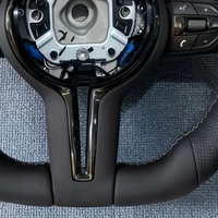 Volant en cuir pour BMW Série F M3 M5 M6 F20 F30 F10 F15 F16 F36 F01 F23 F22 F25 F31 F32 F35 E70 E71 E90 X6 X5 X3