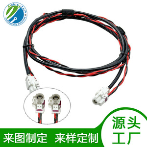 HSD4+2 White B Type Female-Female Video Data Transmission <b>Cable</b> For Camera 1080P Resolution PVC Jacket Copper Conductor - Product Image 5