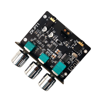 WUZHI AUDIO 5,0 BT Placa decodificadora Altavoz Sonido Pre Módulo Estéreo de doble canal Graves agudos