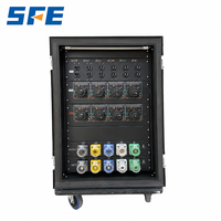 Distributeur de courant SFE 16A 5PIN Entrée/Sortie IP44 110V Utilisation en intérieur 20 prises
