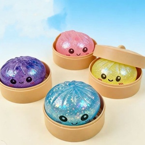 Portable Cute Dumpling Squish Toy Sensory Slow Rise Fidget for Relaxation Anxiety Relief <b>Kids</b> Adults and Surprise Gifts - Product Image 6