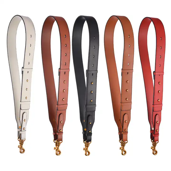 wide leather purse strap replacement adjustable