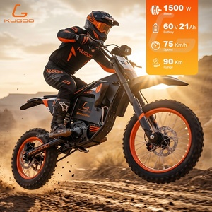 Moto tout-terrain 01 Pro Off Road Mountain 1500W 60V 21AH, vélo 50 km hors route, cyclomoteur tout-terrain - Product Image 1