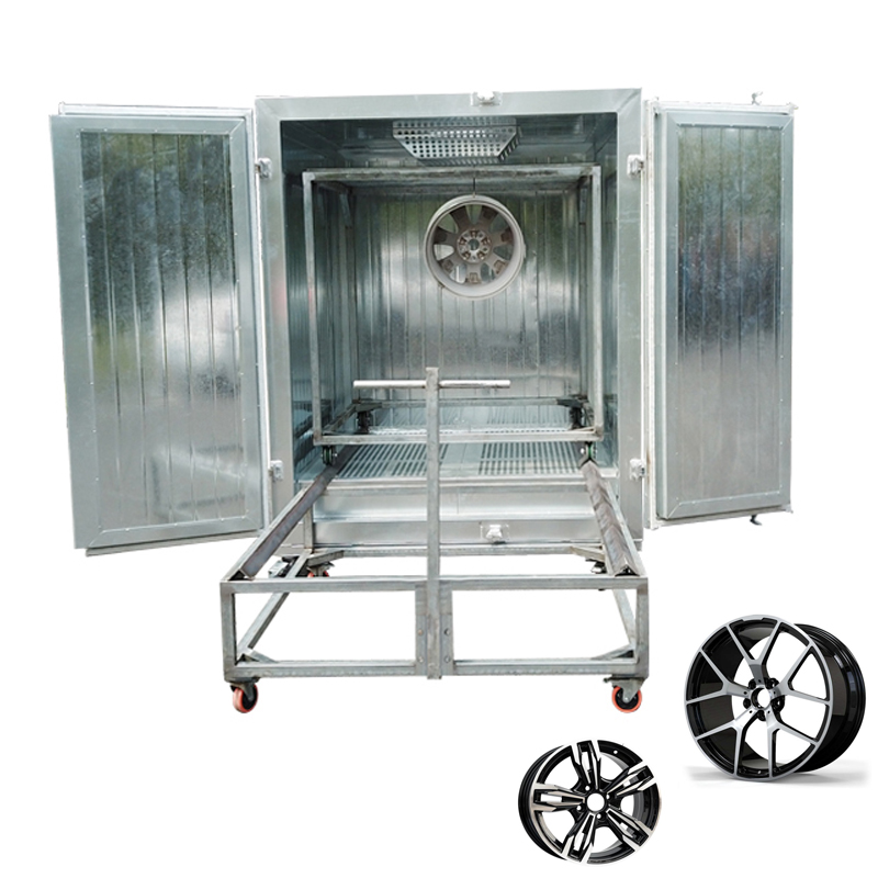 Популярная распродажа, электрическая печь с порошковым покрытием для литых колес