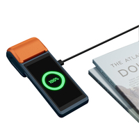 Terminal de point de vente à écran tactile, Android 11, système de point de vente tout-en-un avec lecteur de cartes NFC, Bluetooth, 4G/Wi-Fi, imprimante thermique