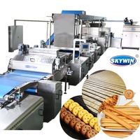 Aangepaste Nieuwe 800Mm Automatische Roterende Draad Cut Motor Biscuit Moulder Zachte Rolling Type Schimmel Machine Melk Water Fruit Ingrediënten