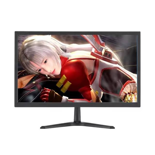 Low Price LCD LED Monitor 17" 18.5" 19" 19.5" 21.5" 24" 27" 1920*1080 Desktop Computer Monitor  for Student Office