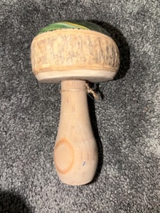 Handcrafted Bark-Edge Mythshroom Large <b>Wooden</b> Mushroom Specification J MYS Premium Decor - Product Image 1