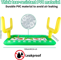 Plateau de fête gonflable pour rafraîchir les boissons, idéal pour l'été, utilisation en extérieur et en intérieur, porte-gobelets gonflable, flotteurs de piscine