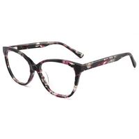 ZOWIN modèle 33188 carré femmes acétate optique cadre Floral acétate lunettes logo personnalisé cadre prêt Stock lunettes