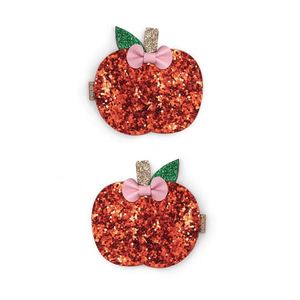 Mode dessin animé Animal tissu pinces à cheveux 2 pièces/ensemble mignon coccinelle princesse conception pour bébé et enfants fête utilisation - Product Image 3