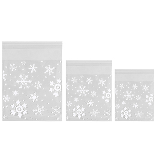 Sacchetto autosigillante trasparente con nastro adesivo e sacchetto decorativo trasparente del OPP utilizzato <span class=keywords><strong>per</strong></span> caramelle, biscotti, <span class=keywords><strong>sacchetti</strong></span> di cottura Snack - Product Image 4