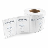 Etiqueta Adhesiva Personalizada de Lujo para Botellas de Perfume, con Lámina Dorada y Relieve, para Botellas de Suero