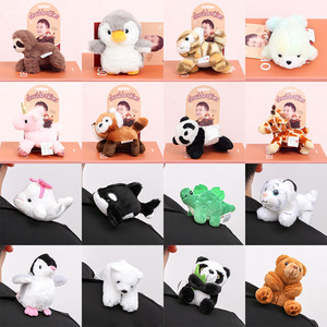 Orsetto di peluche magnetico in morbido cotone PP, personalizzabile, carino, alla moda, antistress, unisex, accessorio da spalla, giocattolo per feste - Product Image 2