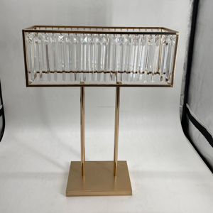 Decoration Gold Tall Metal Center Pieces <strong>Dining</strong> <strong>Table</strong> Luxury Wedding <strong>Centrepiece</strong> - Product Image 5