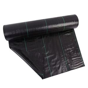 Tela de barrera de malezas tejida de PP, <span class=keywords><strong>malla</strong></span> permeable antimalezas, estera de deshierbe para invernadero, tela <span class=keywords><strong>antihierba</strong></span> para jardín - Product Image 4