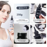 Résine UV Noir et Blanc Colle UV Améliorée Ultraviolet Kit de Résine à Durcissement Rapide pour Débutants Kit de Décoration Artisanale DIY