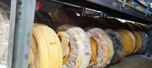 Sy65 Sy35 Graafmachine Voorste Rupsen Rupsen <span class=keywords><strong>Idler</strong></span> <span class=keywords><strong>Volvo</strong></span> Ec290 Graafmachine Onderstel Onderdelen Voorste Loopwiel - Product Image 3