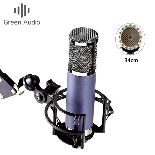 GAM-F34 Hot Selling High Quality Condenser Microphone Capacitor Cardioid Large Diaphragm Condenser Recording Microphone