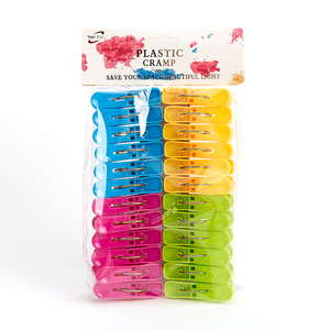 24 Pinzas de Plástico para Ropa, Pinzas de Colores para Tender la Ropa, Pinzas para Colgar Ropa en el Tendedero - Product Image 2