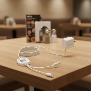 Cable de Carga Rápida para Teléfono con Pago por Uso Y2 Power, con Código QR, con el Objetivo de Mejorar la Experiencia de los Huéspedes, Ideal para Hoteles - Product Image 1