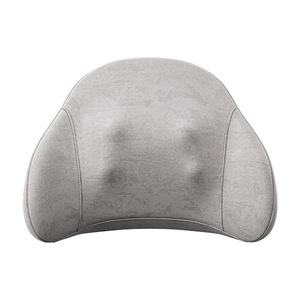 AUX Massage Pillow Waist Heating Kneading Rechargeable Infrared Therapy Light Gray - Product Image 3