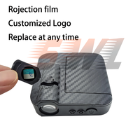 Nouveau projecteur de lumière de bienvenue à induction infrarouge avec logo personnalisé, lumière LED décorative sans fil 12V pour porte de voiture, ajustement universel