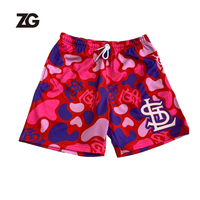Short de basket-ball personnalisé personnalisé Design Your Own 100% Polyester Men Mesh Shorts Short respirant à séchage rapide